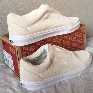 Shoes - Vans Old Skool Laceless HG Suede Fleece lady7.5 Shoes - Vans Old Skool Laceless HG Suede Fleece lady7.5
